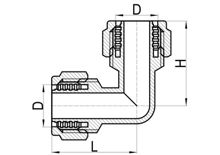 Codo C×C, HS230-004