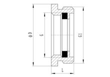 Adaptador para manguera de jardín, HS320-006